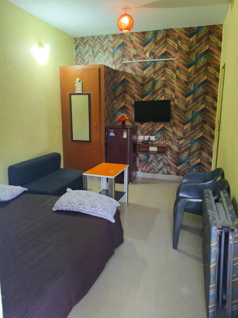 Double Non-AC Room Auroville - Budget accommodation for two persons